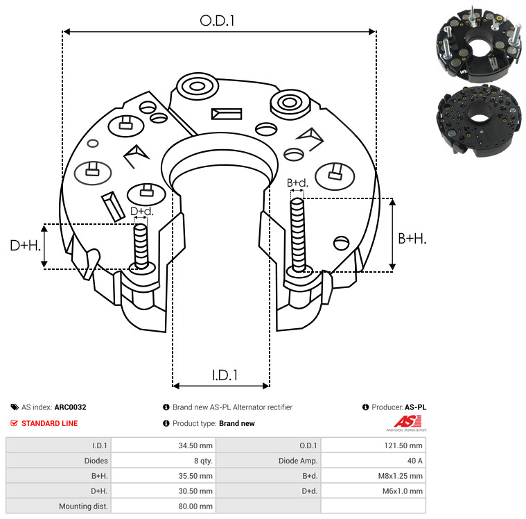 starteris - S3112PR AS-PL