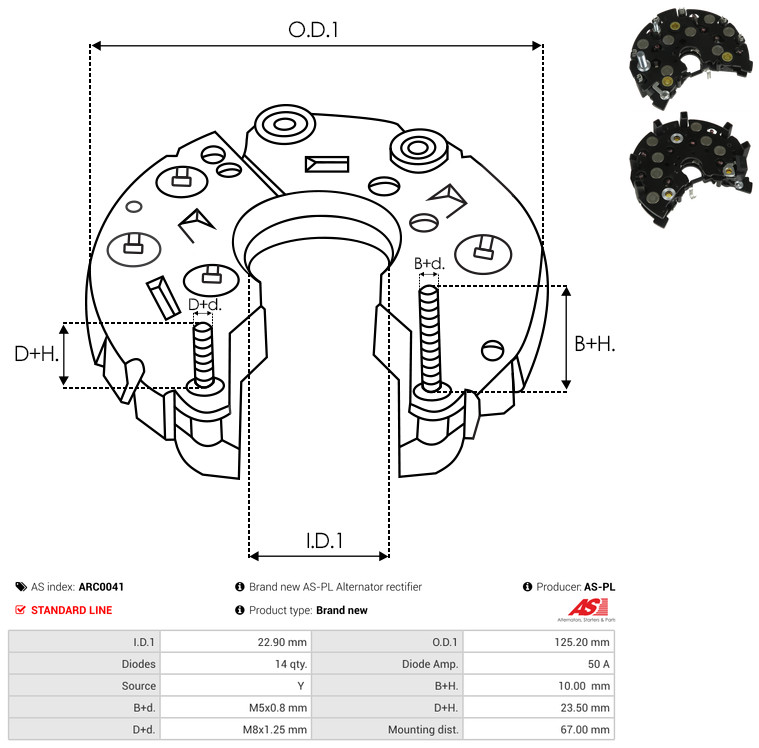 Generator - A3742S AS-PL