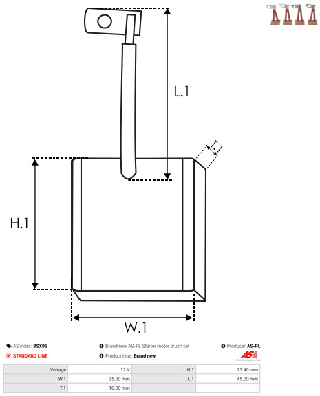 Alternatore - A0971S AS-PL
