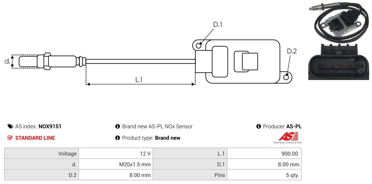 Alternatore - A0015 AS-PL