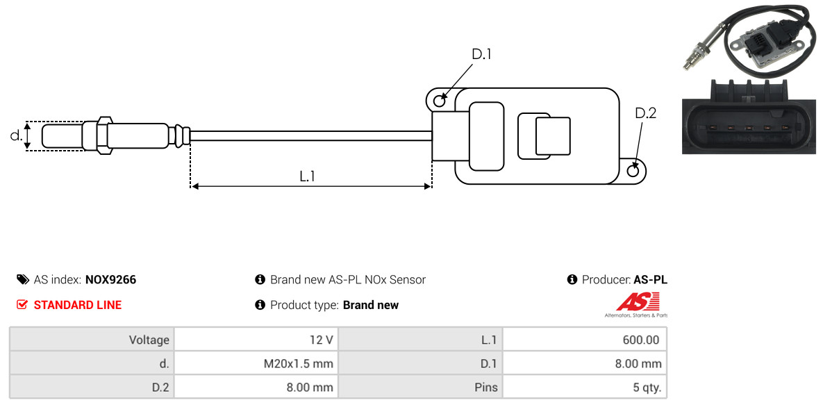 Alternator - A2002 AS-PL