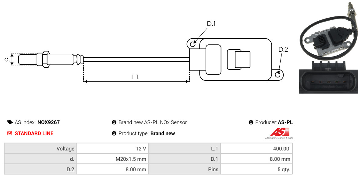 Генератор - A9280S AS-PL