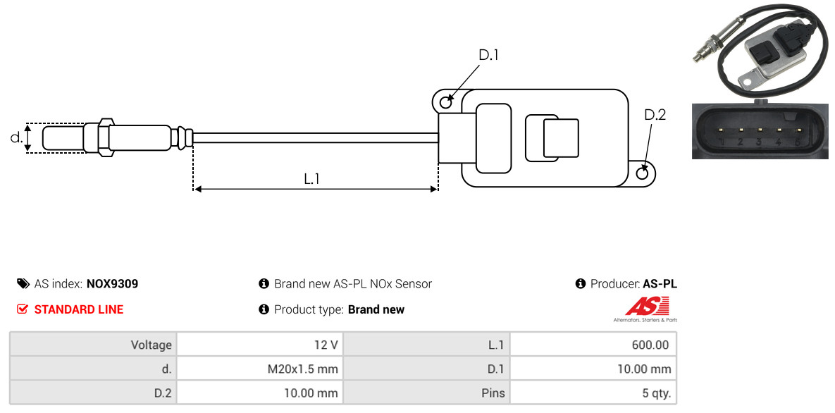 Alternator - A2012 AS-PL