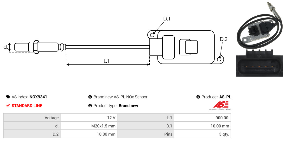 Alternatore - A1008 AS-PL