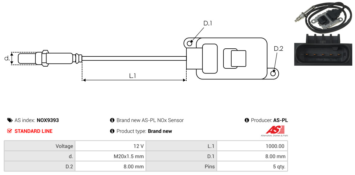 Alternatore - A3013 AS-PL