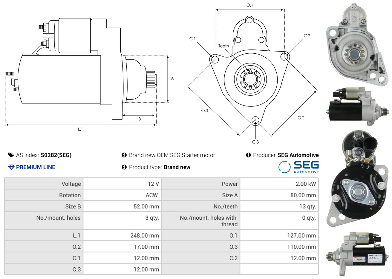 Freewheel Gear, starter - SD0041 AS-PL
