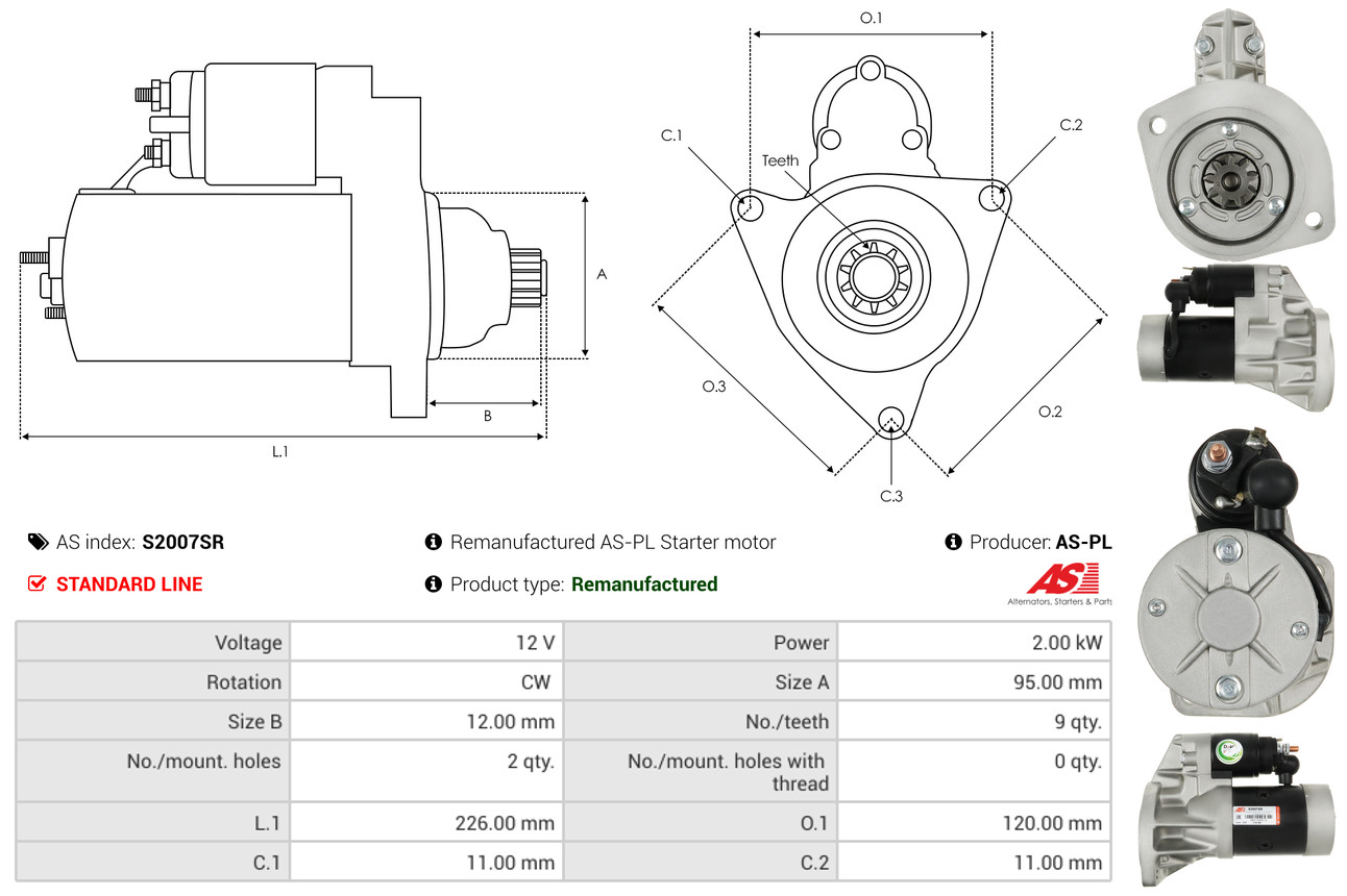 Protective Cap, alternator - ABR4005 AS-PL