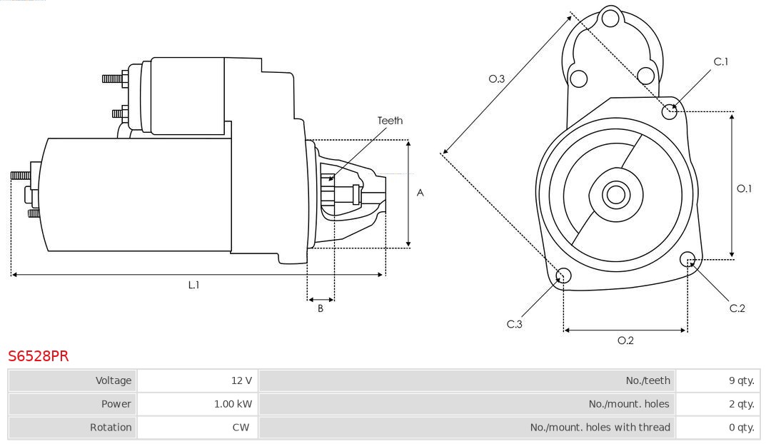 Rectifier, alternator - ARC0036 AS-PL