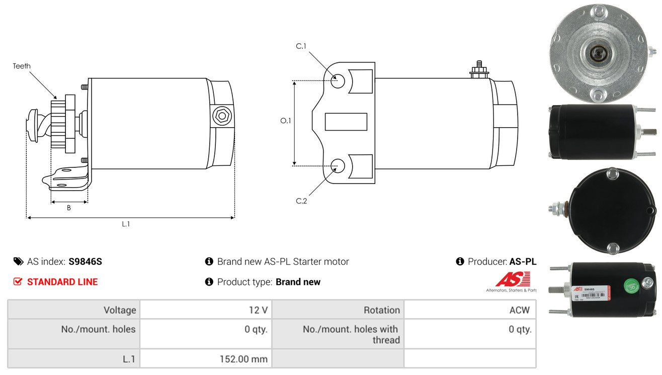 Freewheel Gear, starter - SD5031 AS-PL