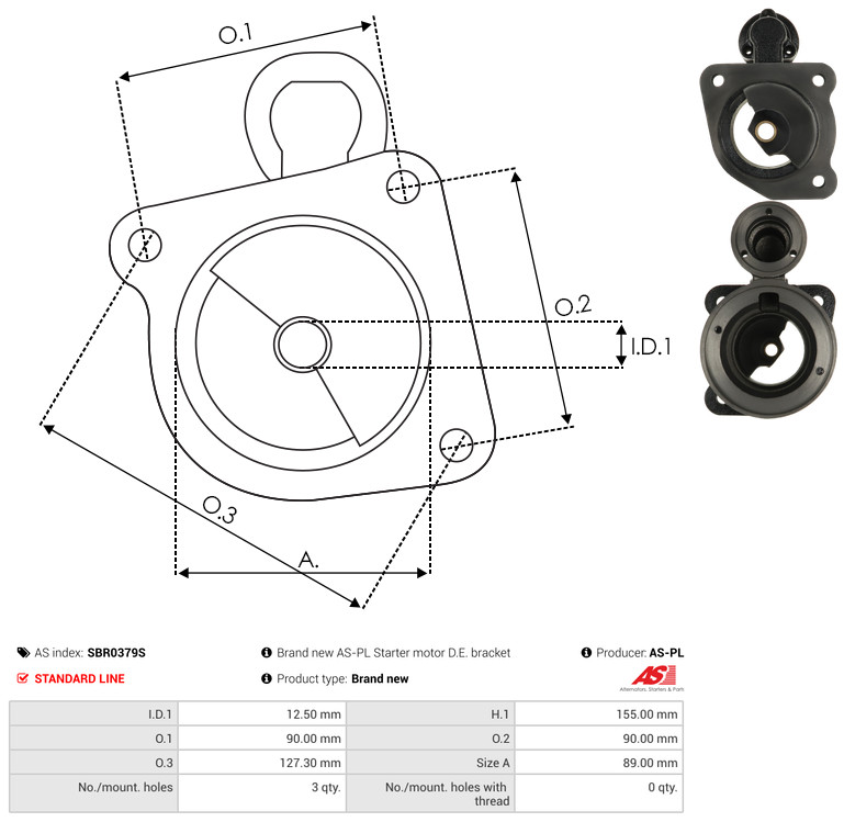 Alternatore - A0089 AS-PL