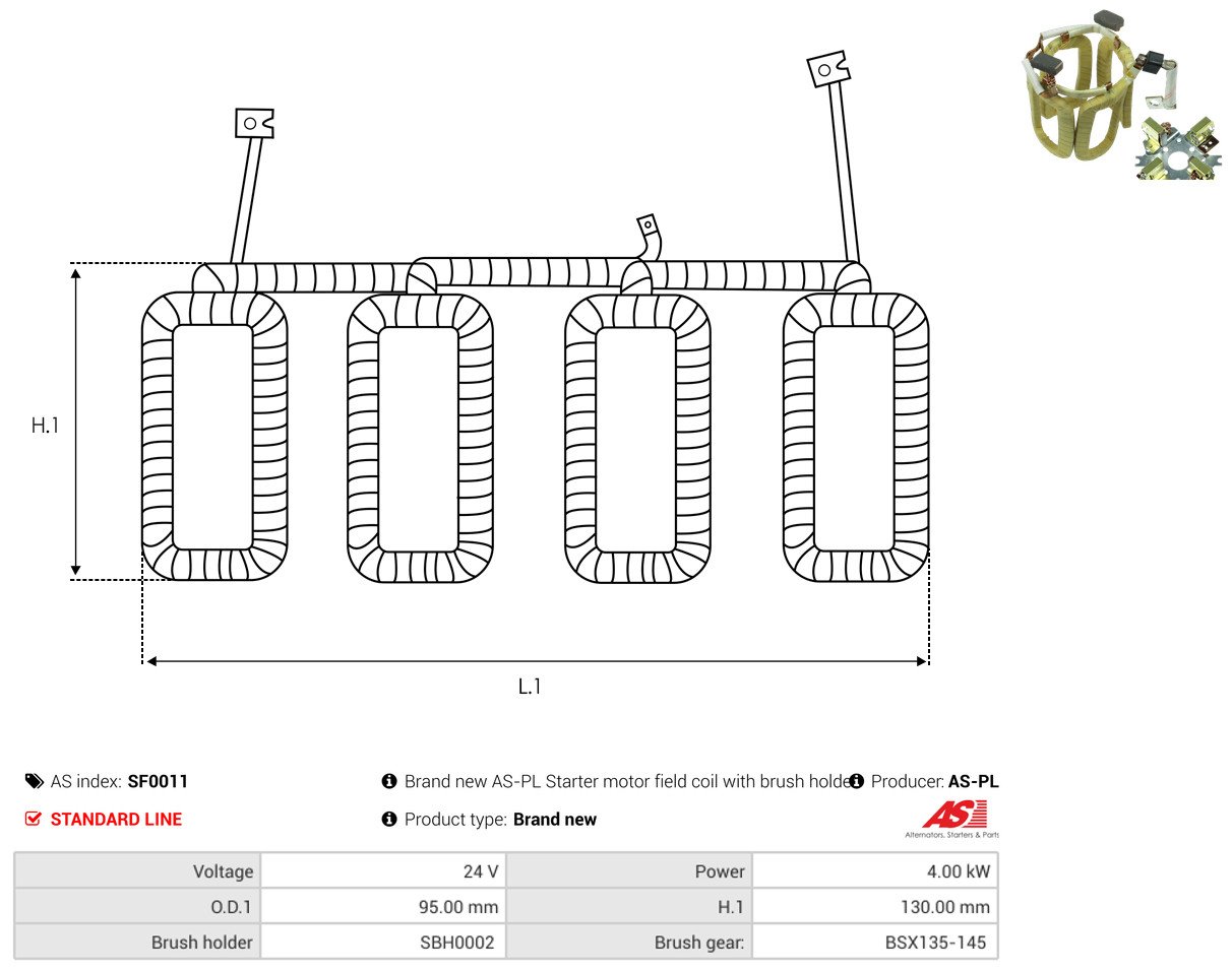Generator - A5040SR AS-PL