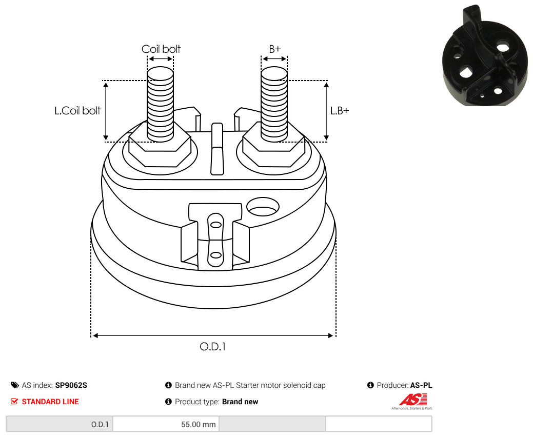 Freewheel Gear, starter - SD1011 AS-PL