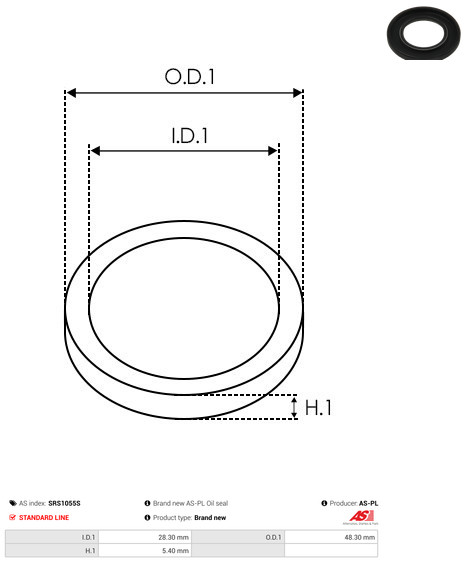 Starter - S5009 AS-PL