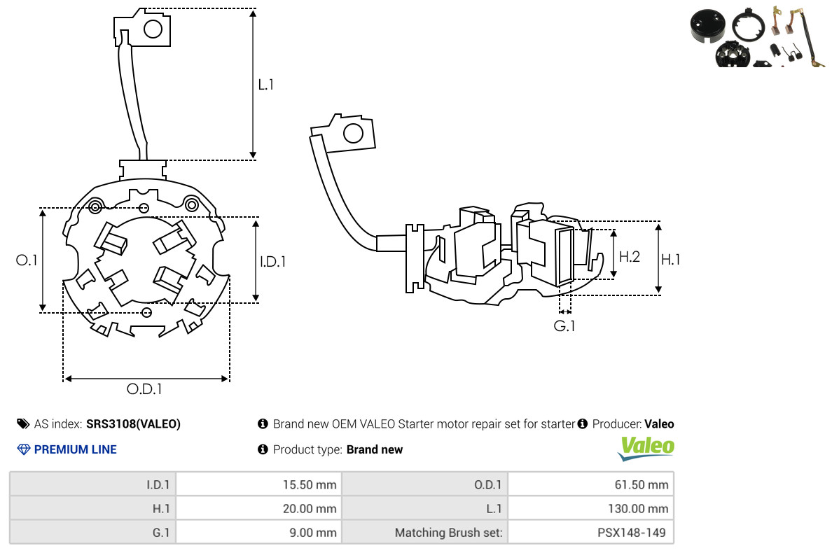 Starter - S0072 AS-PL
