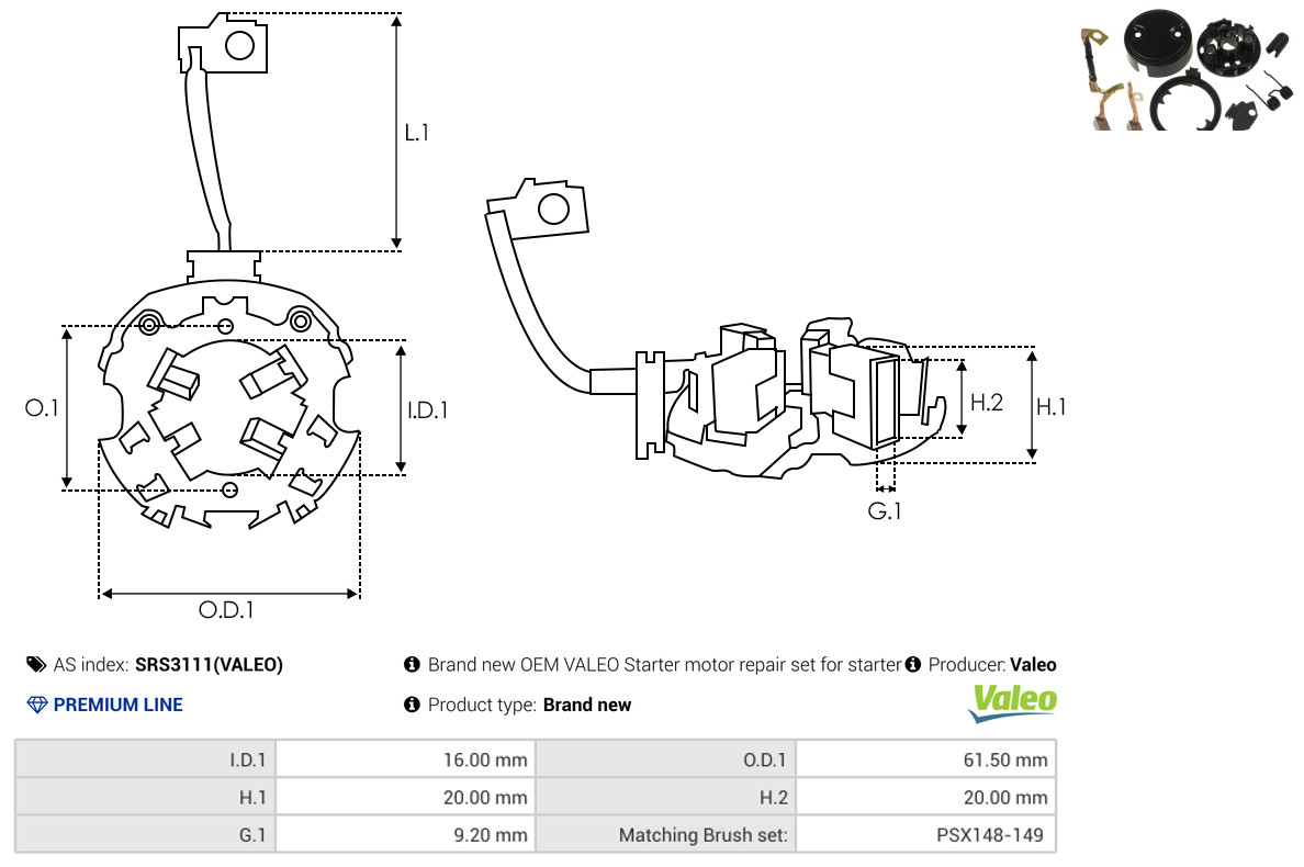 Starter - S0069 AS-PL