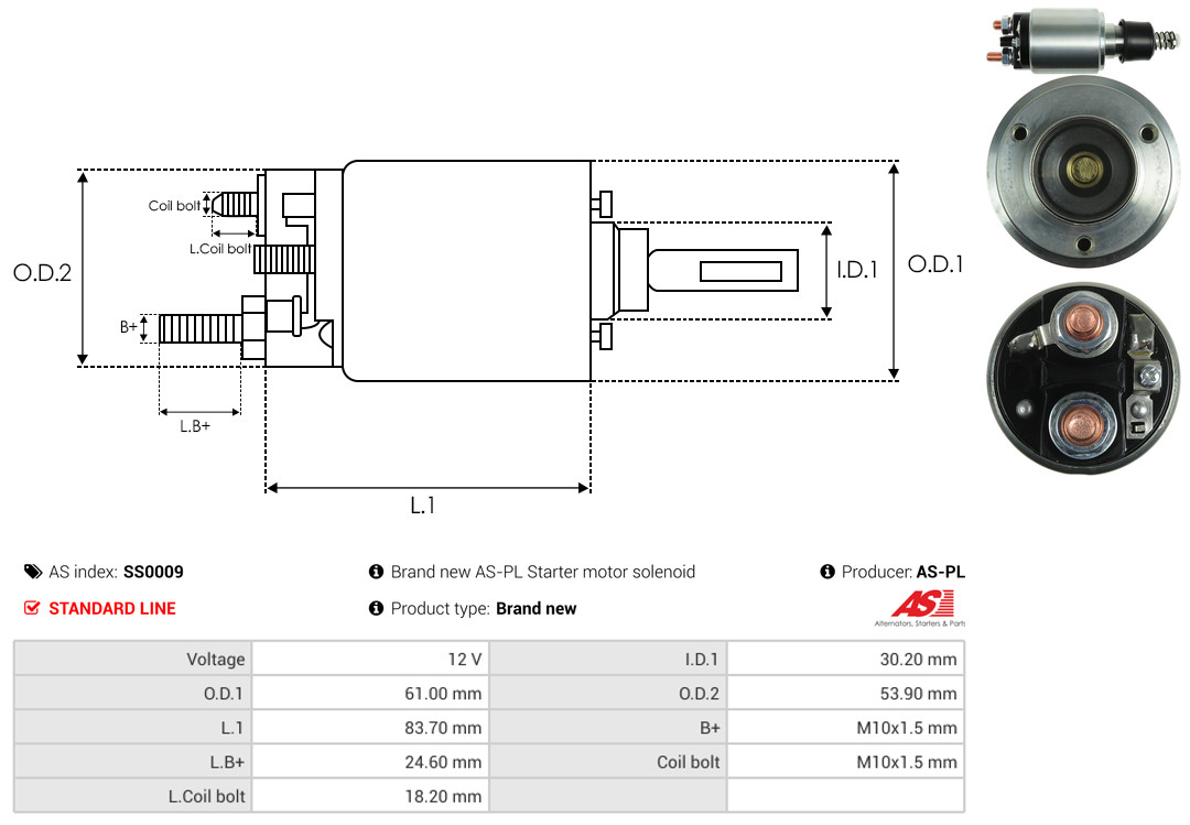 Starter - S0991(SEG) AS-PL