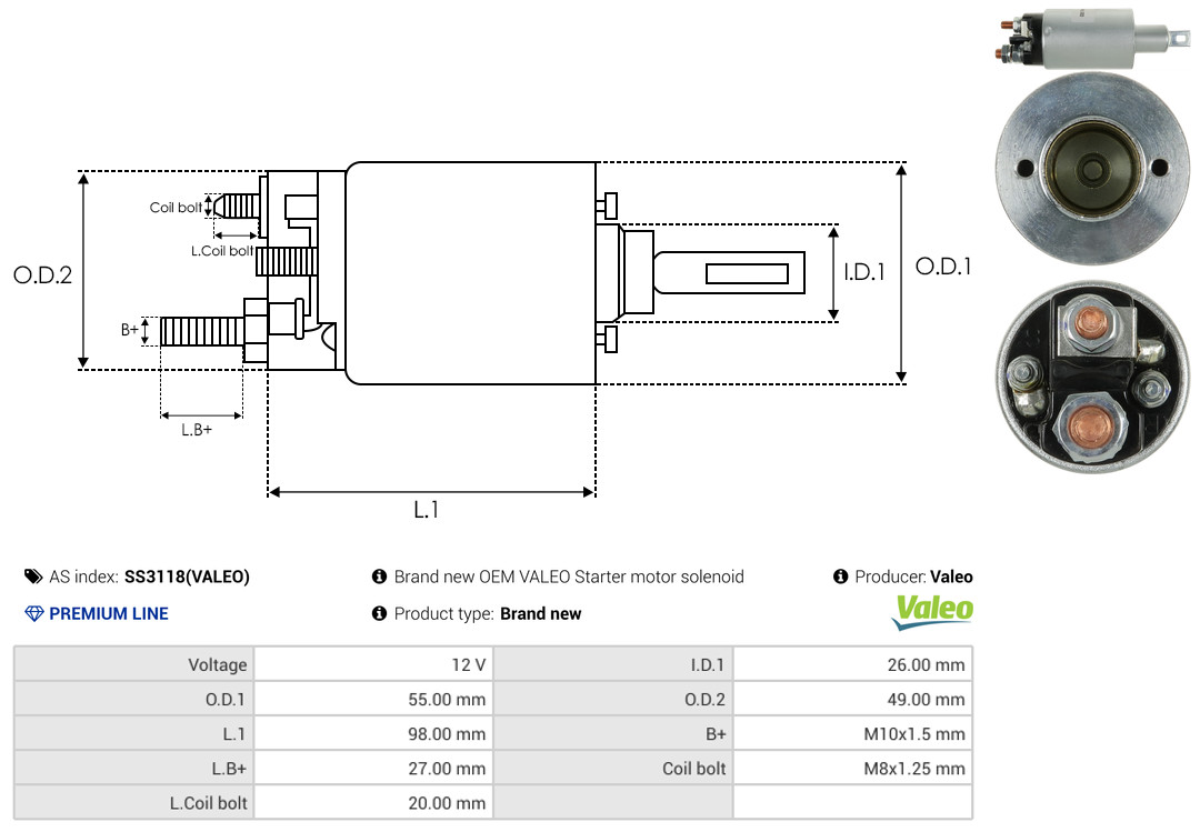 Starter - S1004 AS-PL