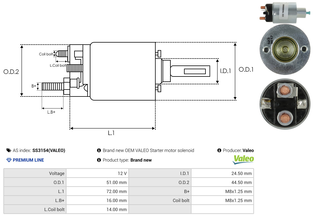 Starter - S1005 AS-PL
