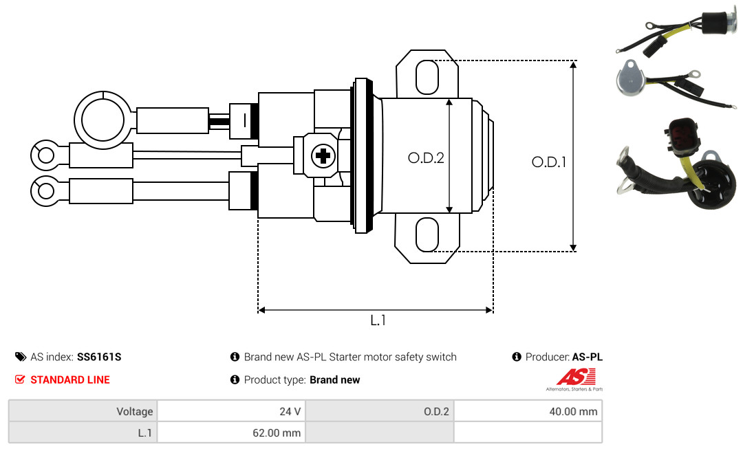 Rectifier, alternator - ARC3001 AS-PL