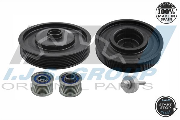 Belt Pulley Set, crankshaft - 17-1031KSET IJS GROUP