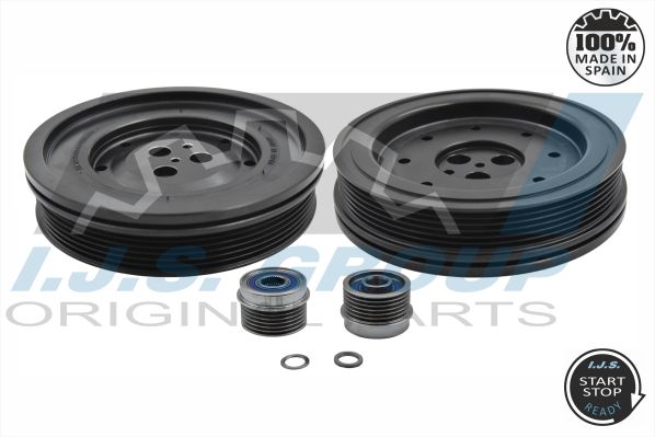 Belt Pulley Set, crankshaft - 17-1069KIT IJS GROUP