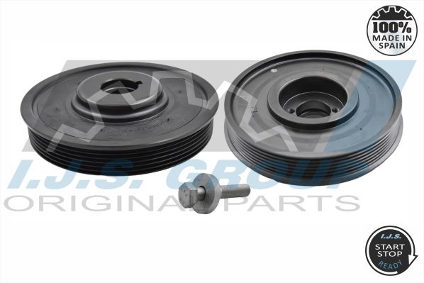 Комплект ременных шкивов, коленчатый вал - 17-1085SET IJS GROUP