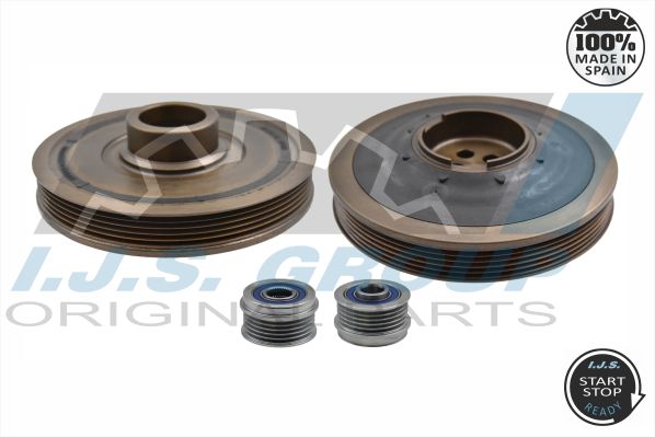 Puleggia cinghia, Albero a gomiti - 17-1236KIT IJS GROUP