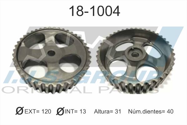 Gear, camshaft - 18-1004 IJS GROUP