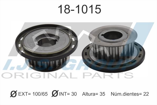 Gear, crankshaft - 18-1015 IJS GROUP