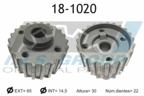 Gear, crankshaft - 18-1020 IJS GROUP