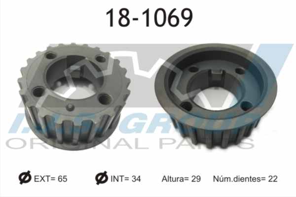 Gear, crankshaft - 18-1069 IJS GROUP