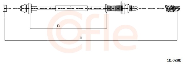 Cavo acceleratore - 10.0390 COFLE