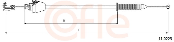 Gaszug - 11.0225 COFLE