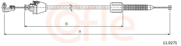 Accelerator Cable - 11.0271 COFLE