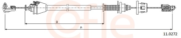 Accelerator Cable - 11.0272 COFLE