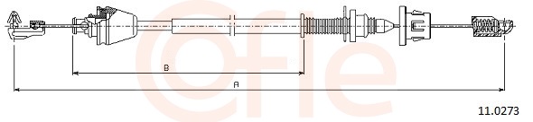 Accelerator Cable - 11.0273 COFLE