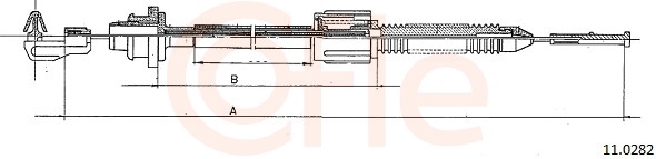 Cavo acceleratore - 11.0282 COFLE