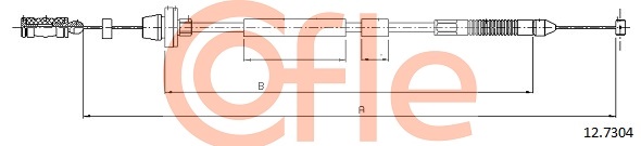 Accelerator Cable - 12.7304 COFLE