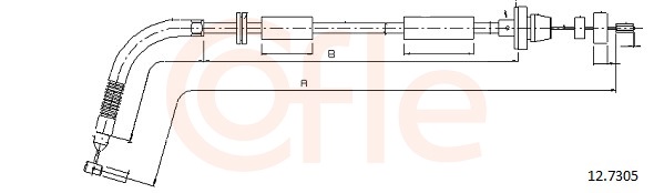 Cavo acceleratore - 12.7305 COFLE