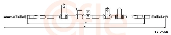 Cable, parking brake - 17.2564 COFLE