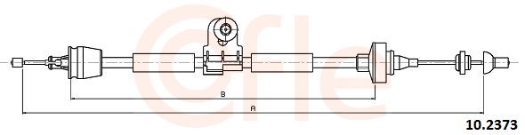 Clutch Cable - 92.10.2373 COFLE