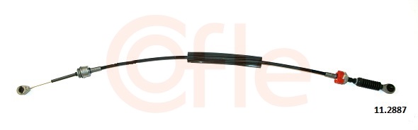 Cable, manual transmission - 92.11.2887 COFLE