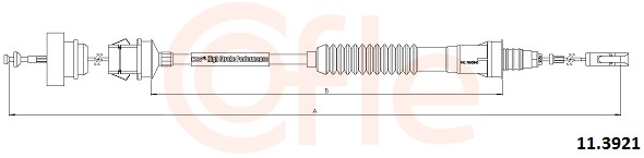 Clutch Cable - 92.11.3921 COFLE