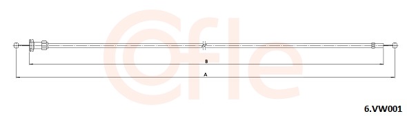 Bonnet Cable - 92.6.VK001 COFLE