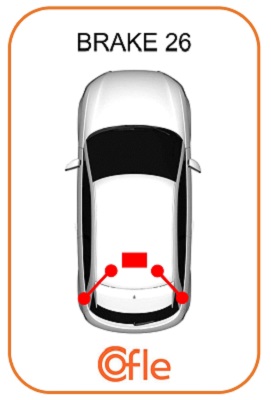 Cable, parking brake - 10.4271 COFLE