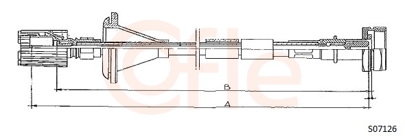 Tacho Shaft - S07126 COFLE