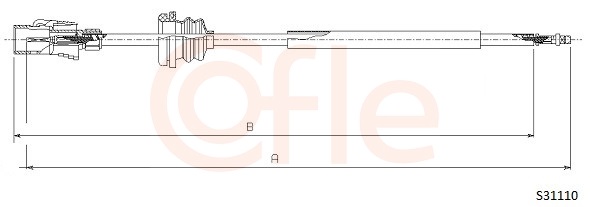 Tacho Shaft - S31110 COFLE