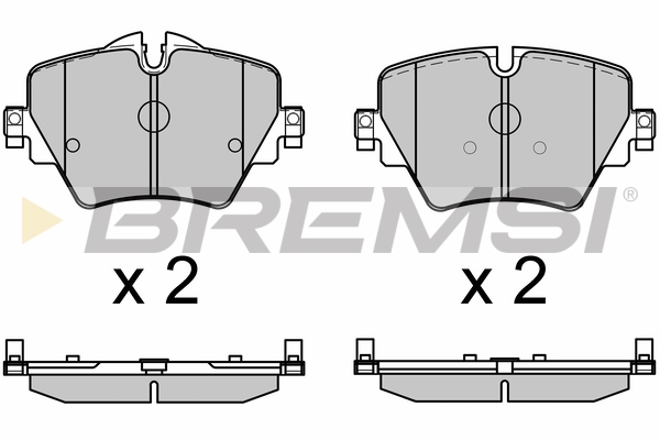 Brake Pad Set, disc brake - BP3643CE BREMSI