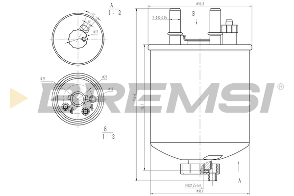 Топливный фильтр - FE0784 BREMSI