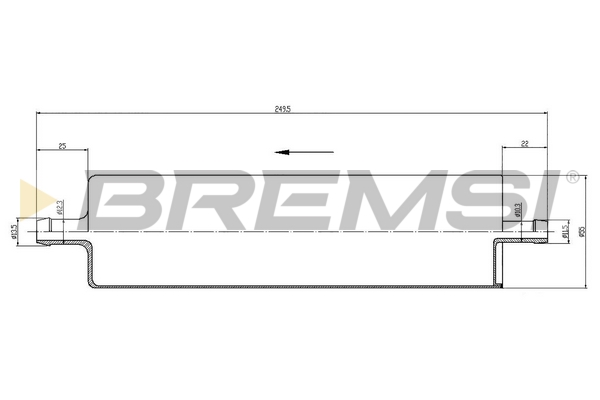 Filtro carburante - FE1017 BREMSI